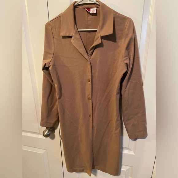 Merona Button Down Long Jacket Cardigan Open Front Sz M - Picture 1 of 4